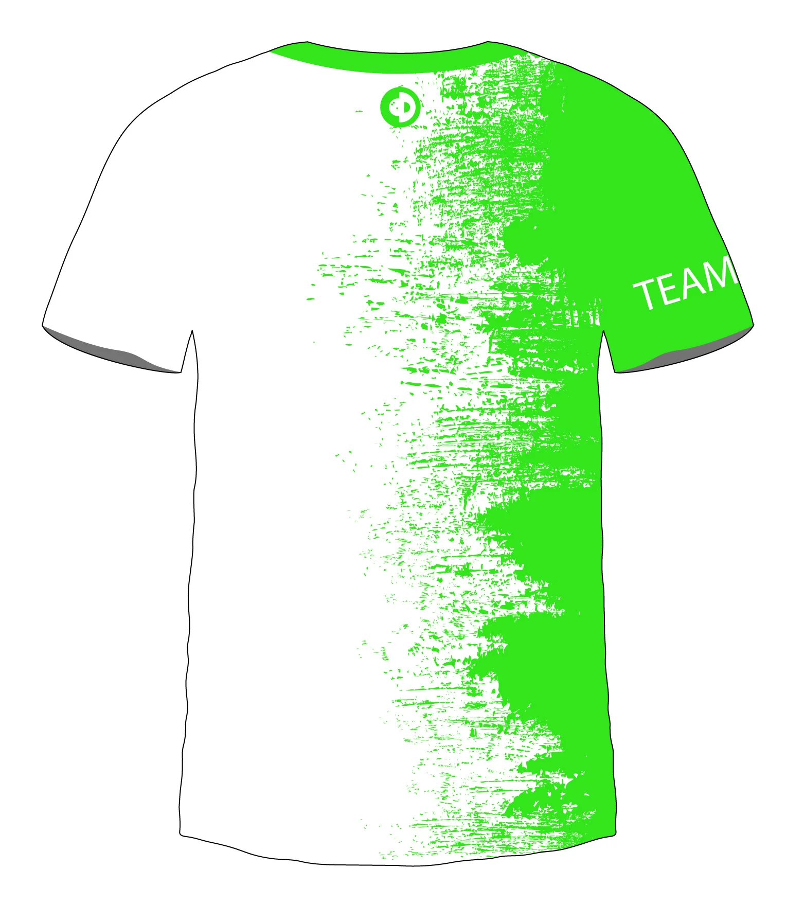 B2B White - Green Jersey - Image 2