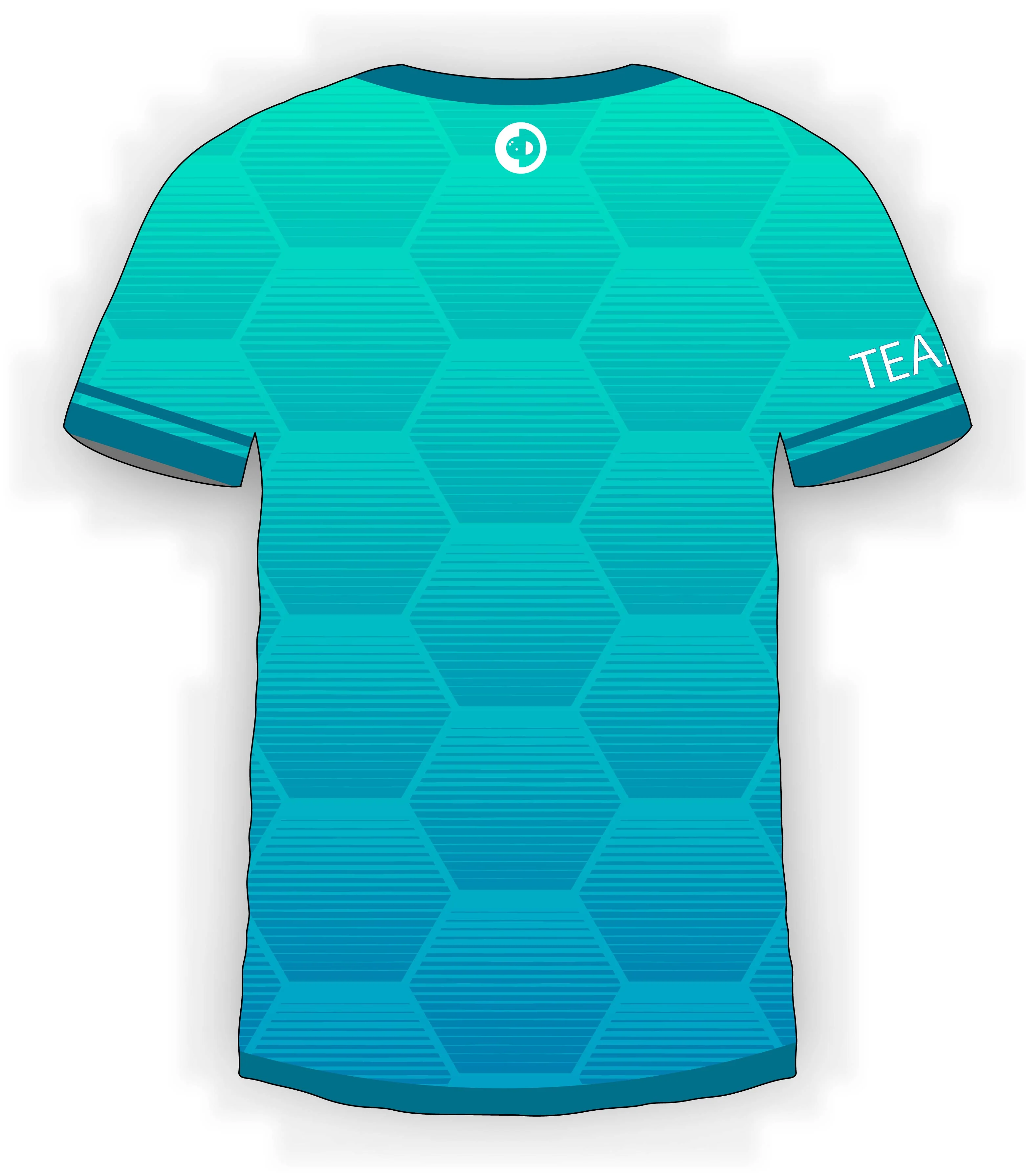Blue Honeycomb Jersey - Image 2