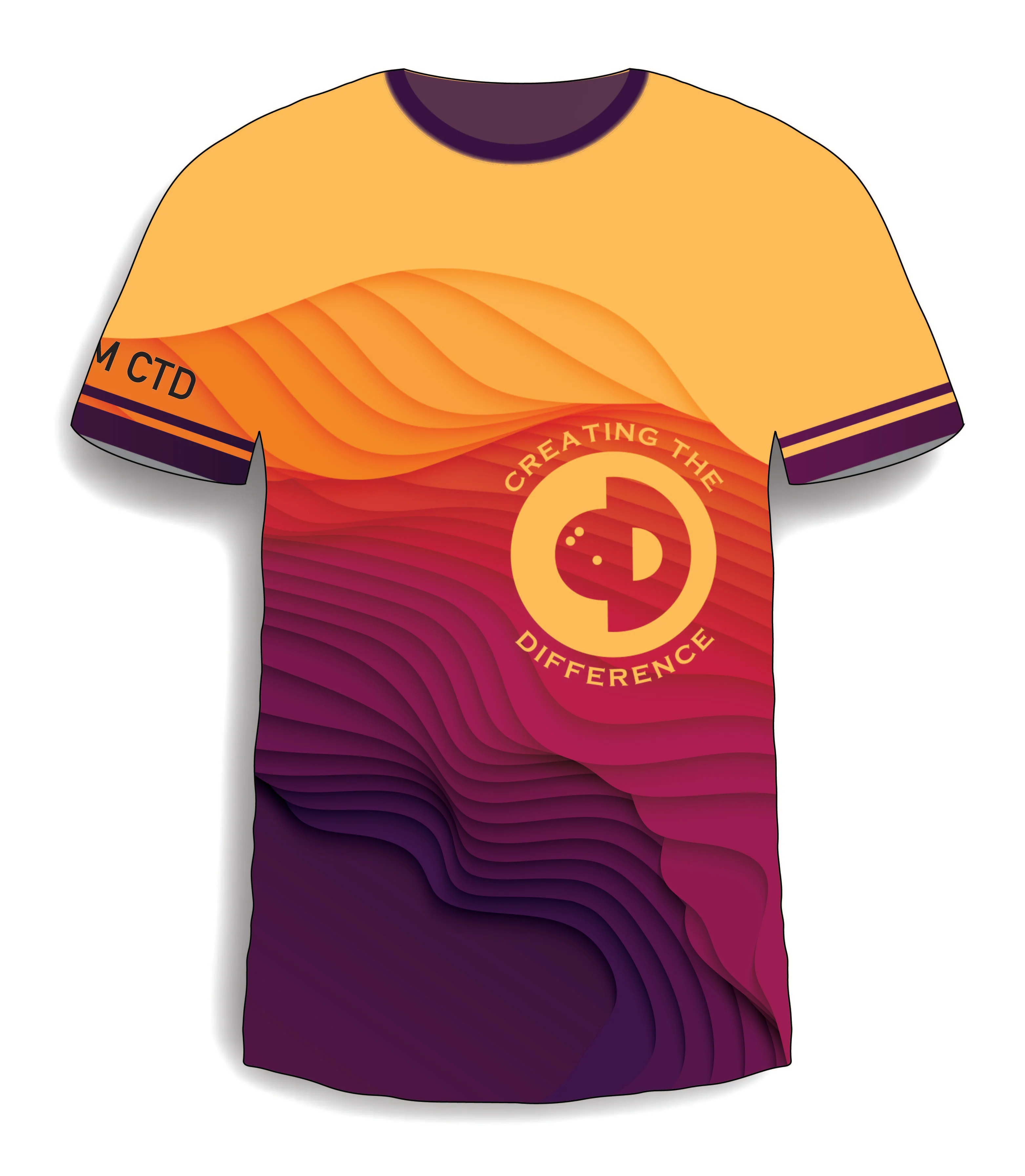 Gradient Curves Jersey
