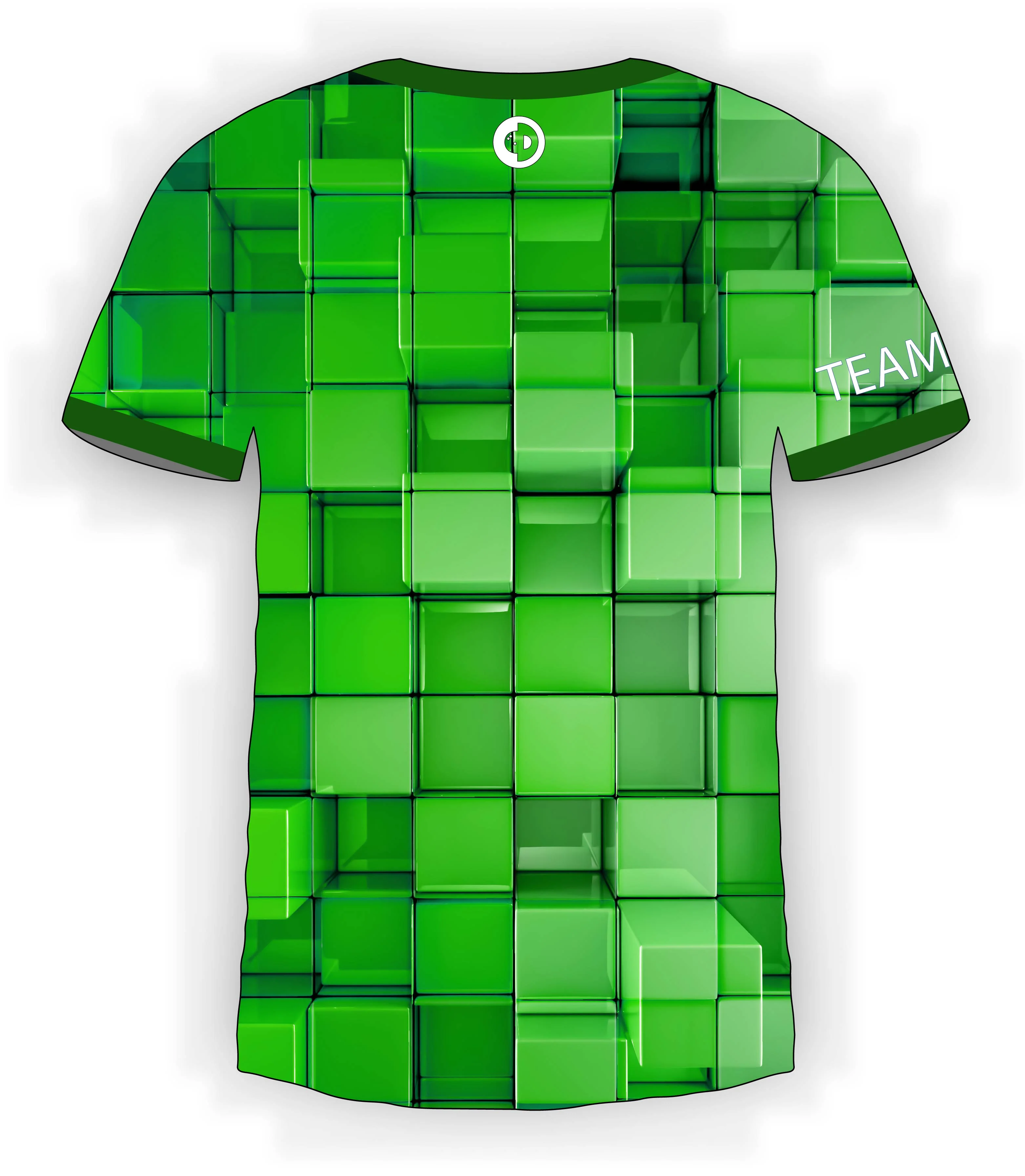 Green Cubes Jersey - Image 2