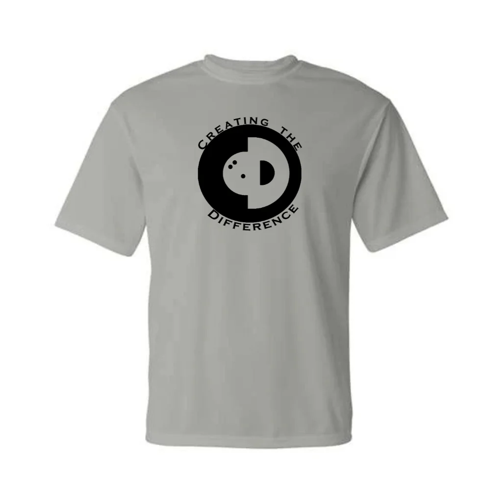 LIMITED Black Logo on Silver Shirt