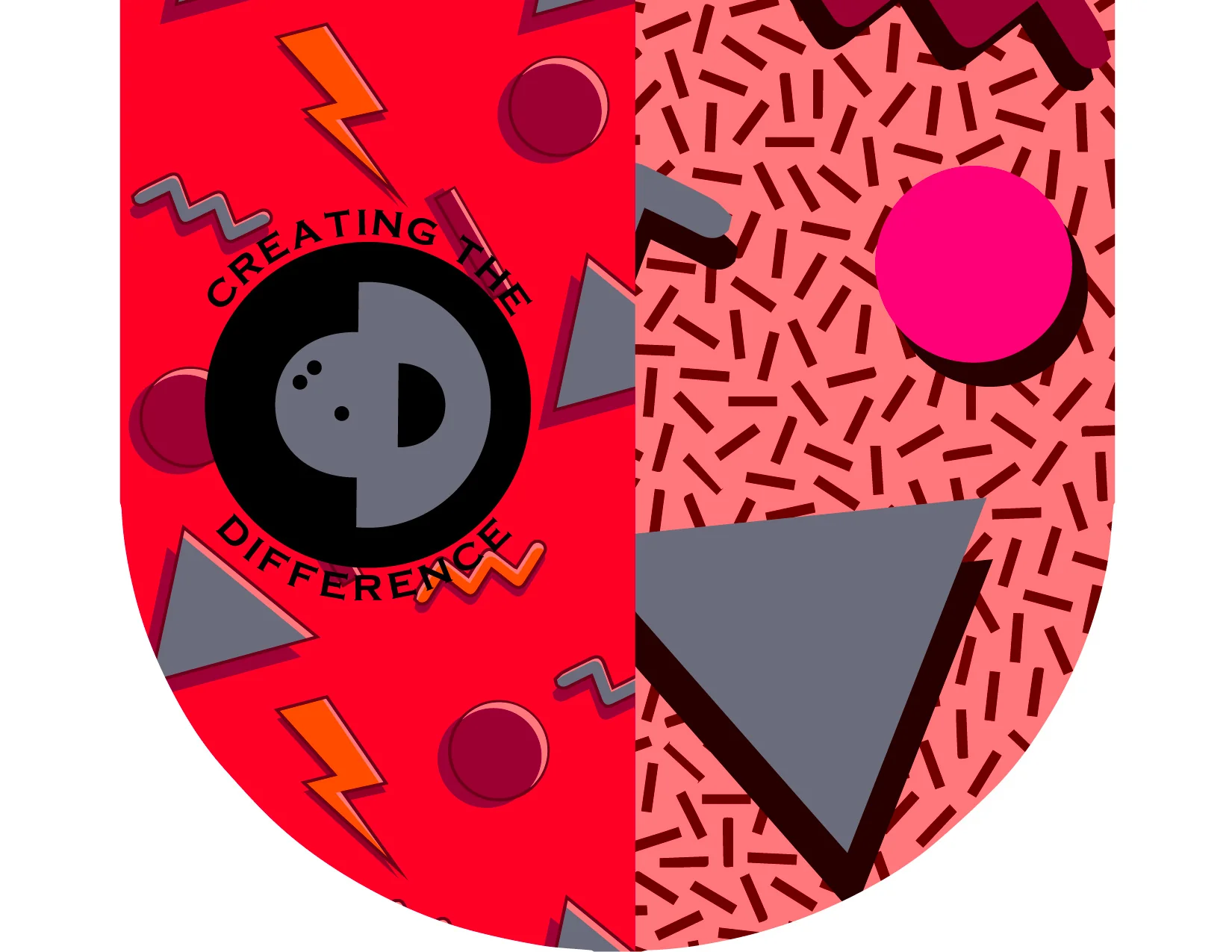 Mismatched 7 Ball Bag