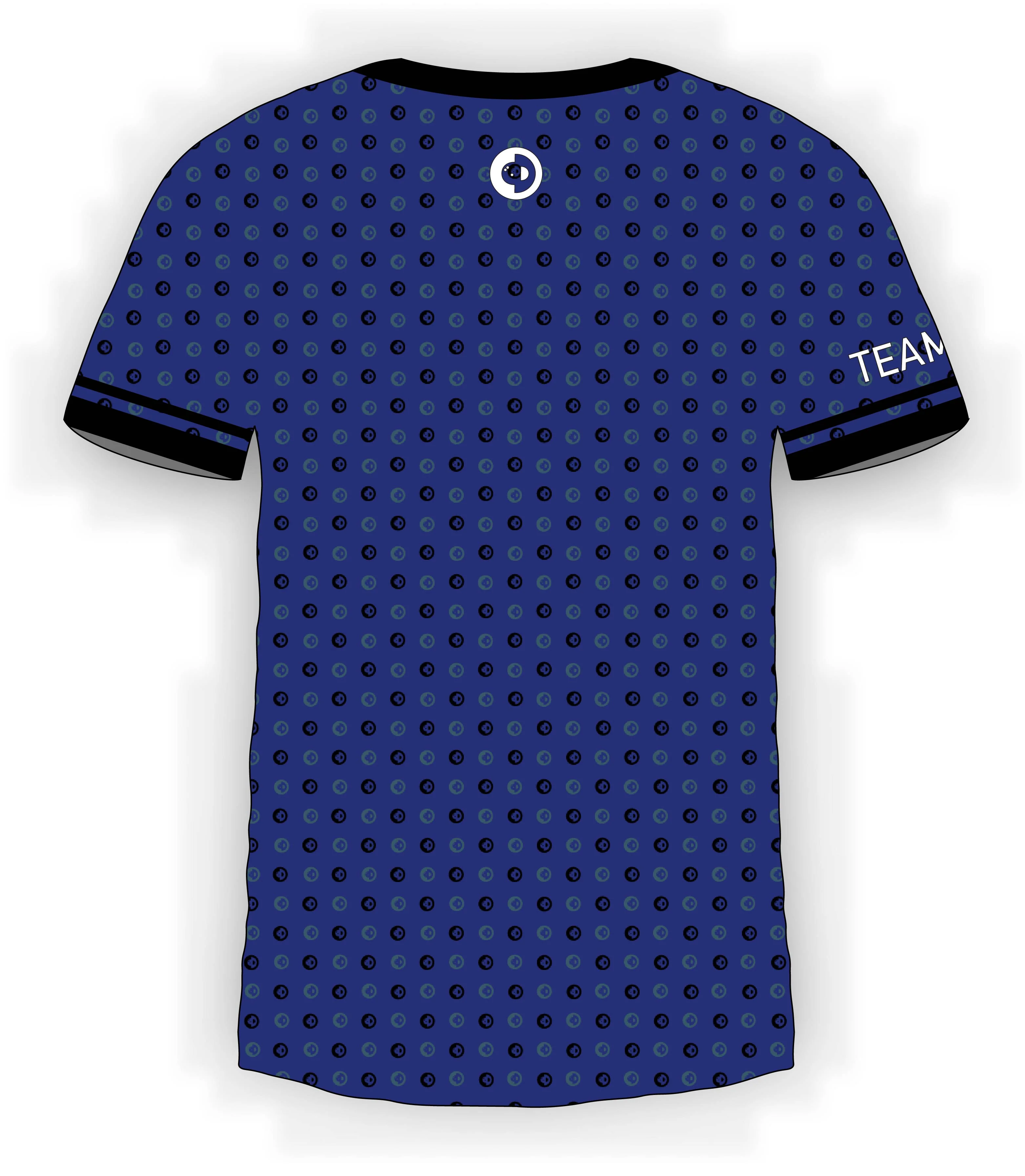 Multi CTDots on Blue Jersey - Image 2