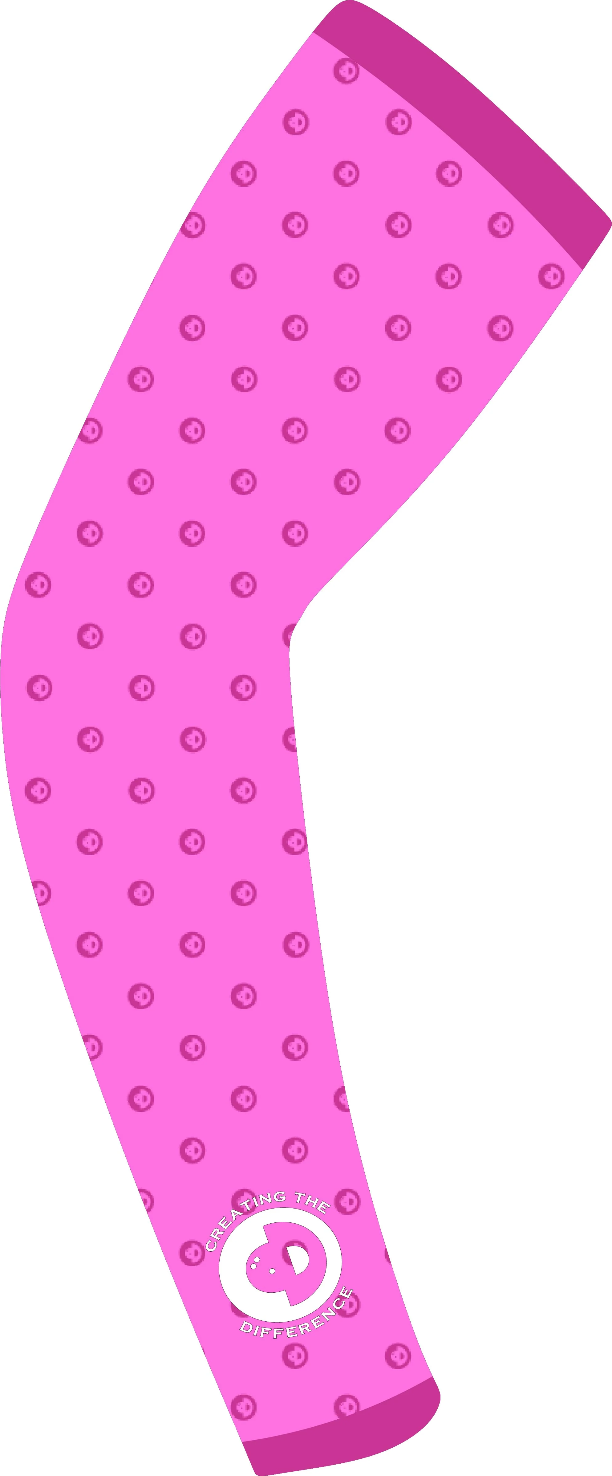 Pink CTDots on Pink Strike Sleeve