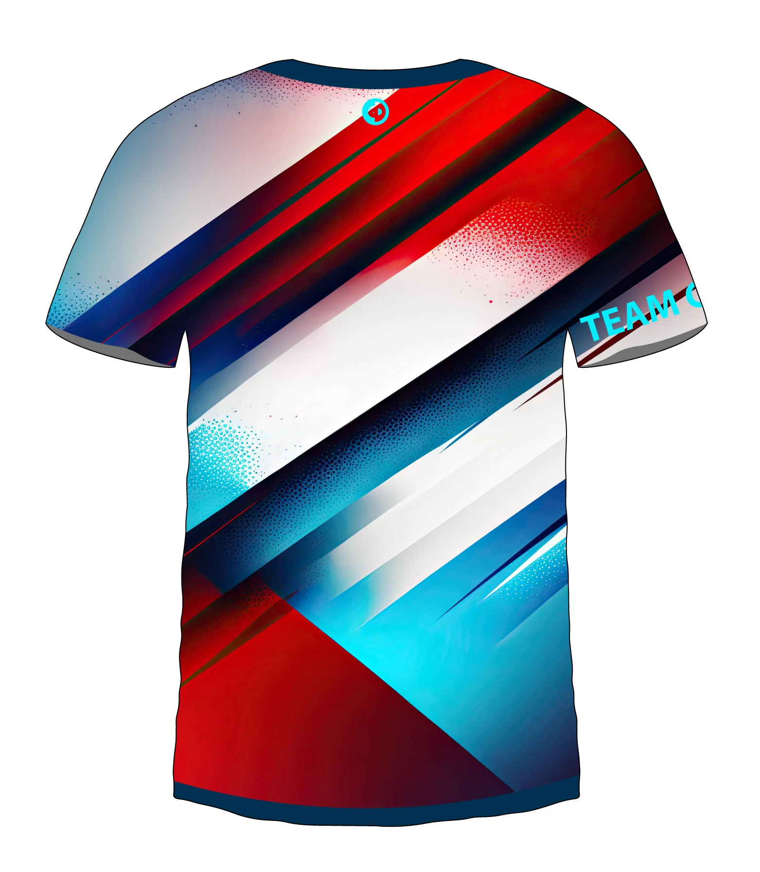 Red White & Blue 4 Jersey - Image 2