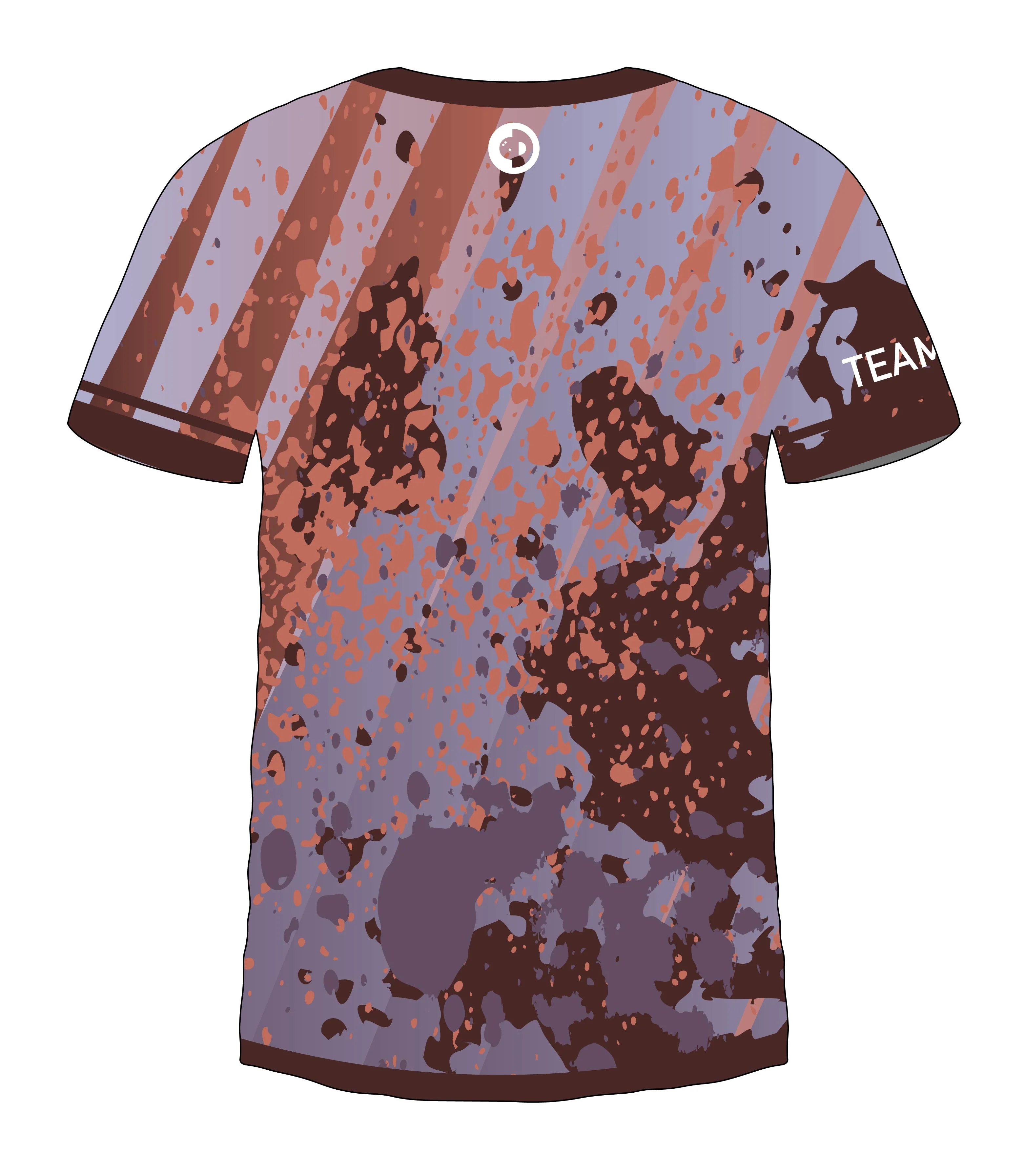 Splatter Style Purple 1 Jersey - Image 2