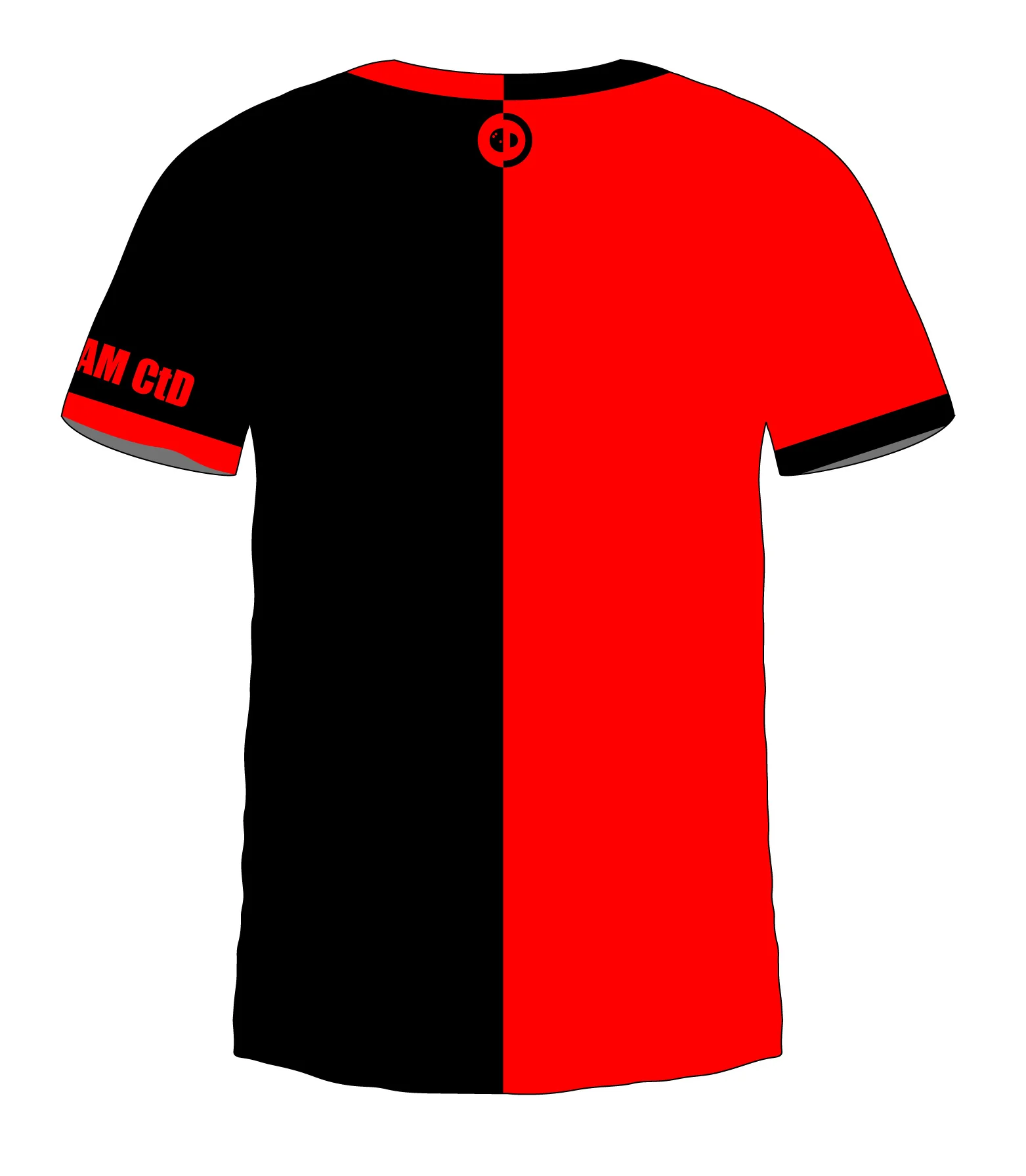 Split Red Jersey - Image 2