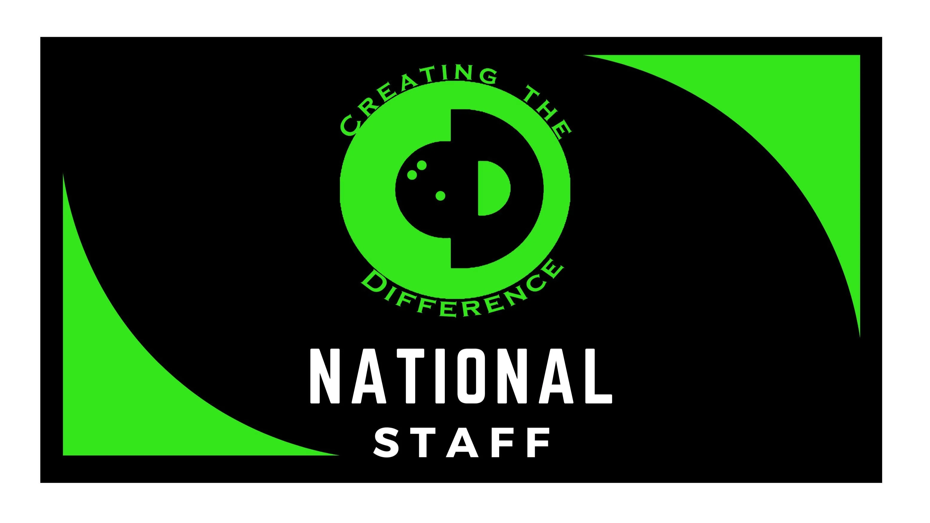 STAFF PVC Patches for Creating the Difference Backpack 11 Pro - Image 2