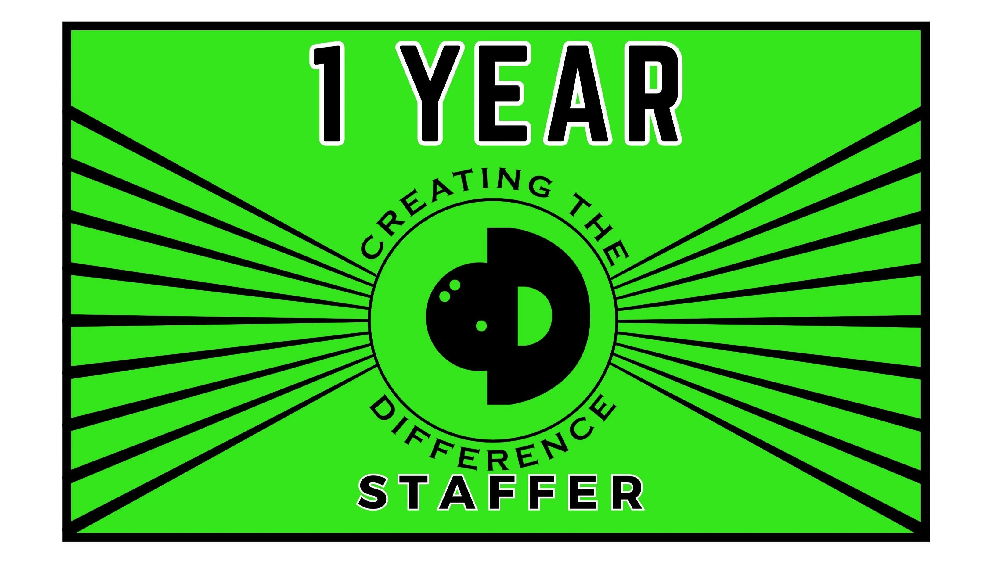 STAFF PVC Patches for Creating the Difference Backpack 11 Pro - Image 3