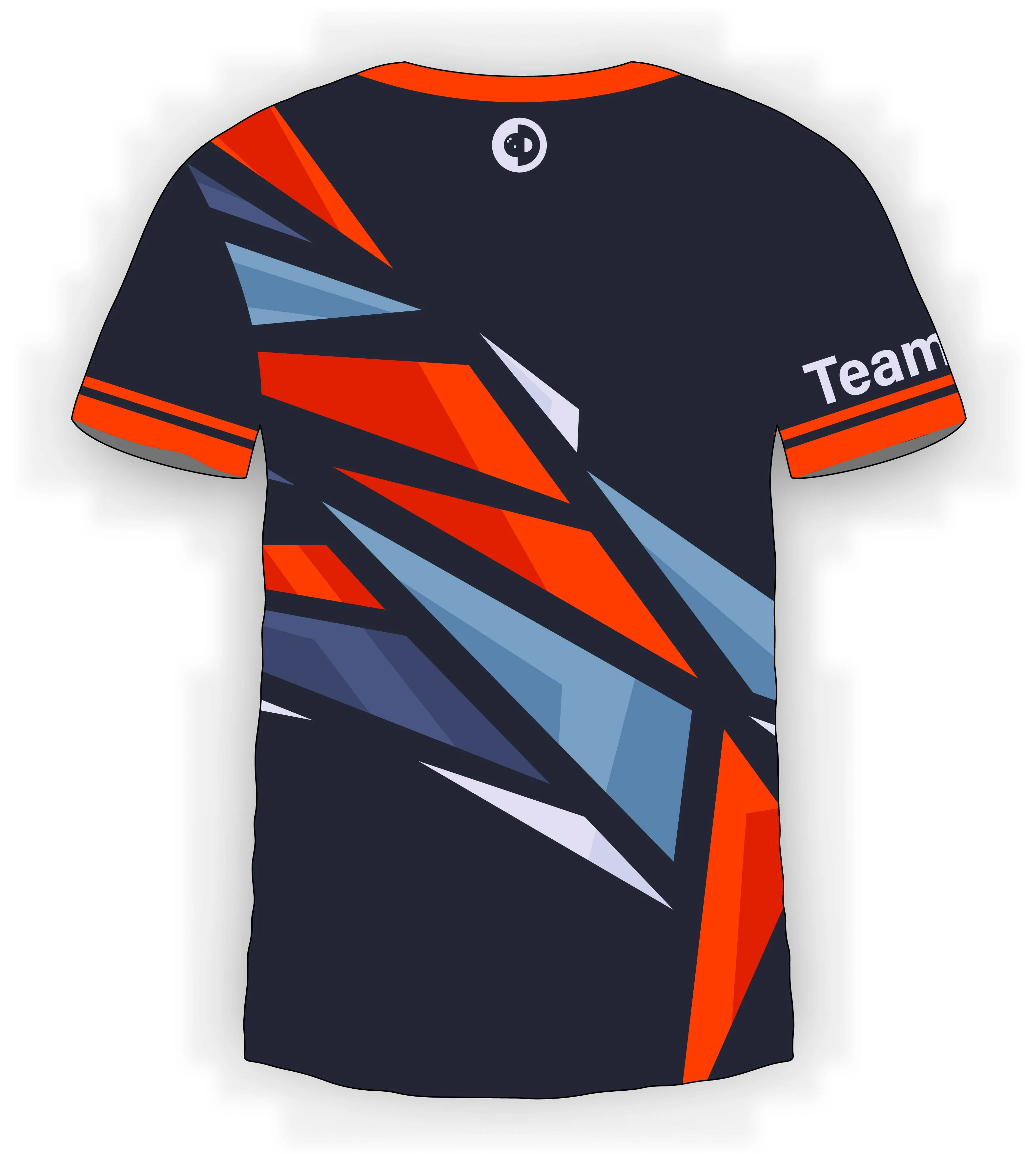 Triangle Blue Jersey - Image 2